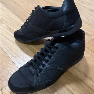 Boss Men's Black Casual Sneakers